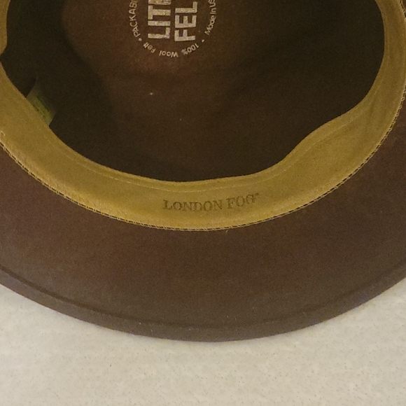 London fog Hat 100% wool made in USA in great Condition - Picture 5 of 8